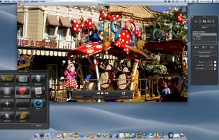 Mode for tracking object motion and adding special effects
