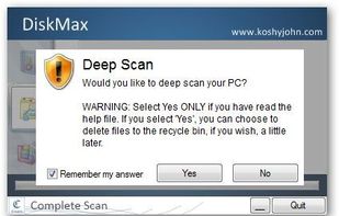 DiskMax screenshot 2