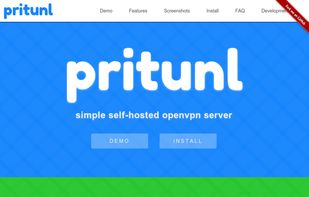 Pritunl screenshot 1