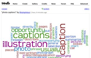 Wordle - Word Clouds screenshot 1