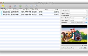 iFunia MOD Converter for Mac screenshot 1