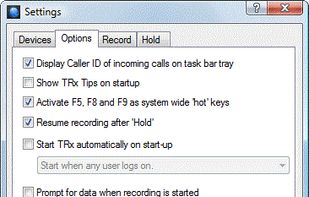 TRx Phone Recorder screenshot 1