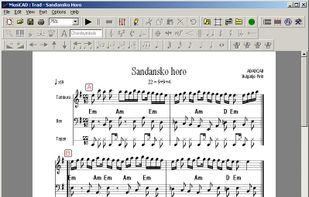 MusiCAD screenshot 1