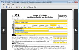 After filling the fields, click on Save as PDF to save the document.