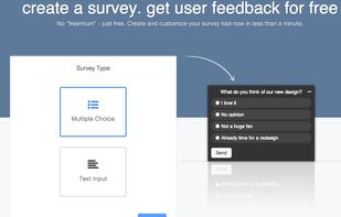 Inuitive builder on the homepage