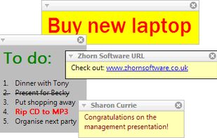 Stickies screenshot 1