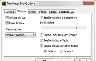 Options dialog (Window)