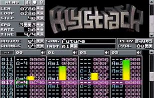 Klystrack screenshot 1