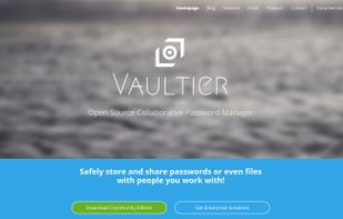 Vaultier.org screenshot 1