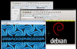 Embroidermodder runs on all major operating systems.