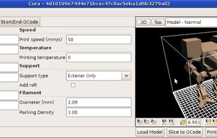 Cura screenshot 1