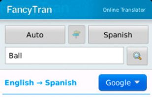 English to Spanish - Google