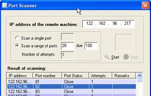Port scanner