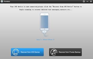 Main Interface - Connected with iDevice