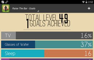 Raise The Bar Goal Tracker screenshot 3