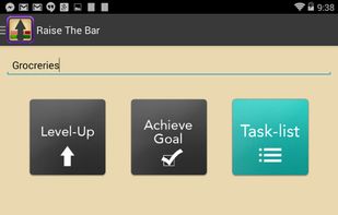 Raise The Bar Goal Tracker screenshot 2