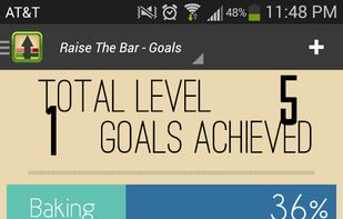 Raise The Bar Goal Tracker screenshot 3