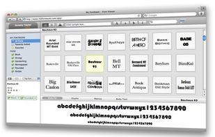 myFontbook screenshot 1
