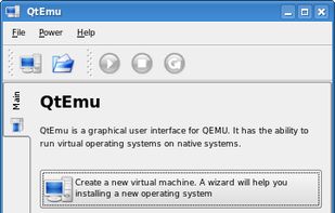 QtEmu screenshot 1