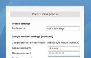 Scoop RSS screenshot 1