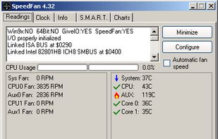 SpeedFan screenshot 1