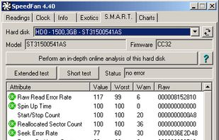 SpeedFan screenshot 3