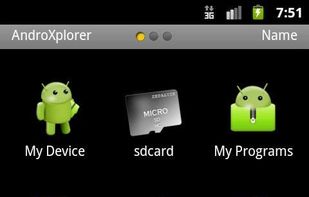 AndroXplorer screenshot 3