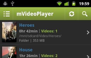 mVideoPlayer screenshot 2