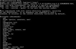 Slik SVN screenshot 1