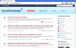 Stack Exchange screenshot 1