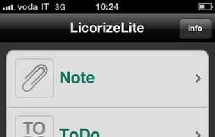 Licorize screenshot 1