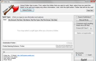 Folder Axe screenshot 1