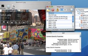 Image, list and EXIF window