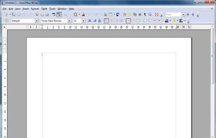 LibreOffice Writer on Windows 7