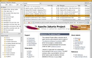 Filter panel and preview panel enabled