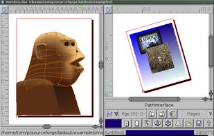 Laidout screenshot 3
