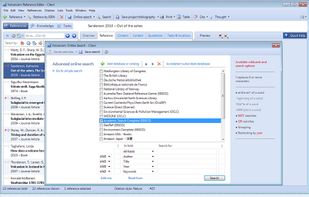 Search the World Citavi lets you search more than 4800 library catalogs and databases.   Get a Copy Citavi can help you get a copy of an item once you've discovered it.