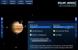 Solar Model screenshot 1