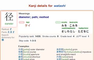 Kanji result 