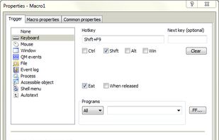 Quick Macros screenshot 1