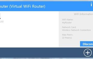 Virtual Wifi Router - MyRouter screenshot 1