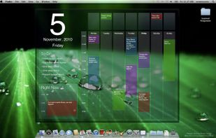 Blotter in 'normal'-mode, centered.