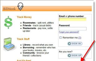 BillMonk screenshot 1