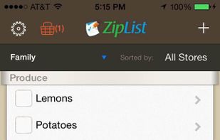 ZipList screenshot 1
