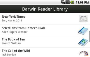 Darwin Reader screenshot 1