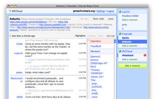 IRCCloud screenshot 1