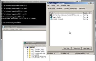 Windows Preinstallation Environment screenshot 1