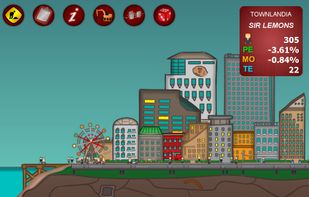 Townlandia, a default save included in the game.