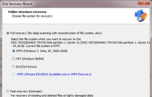 Several scan mods allows you to choose between speed and quality. 