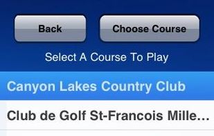 GolfTraxx screenshot 2